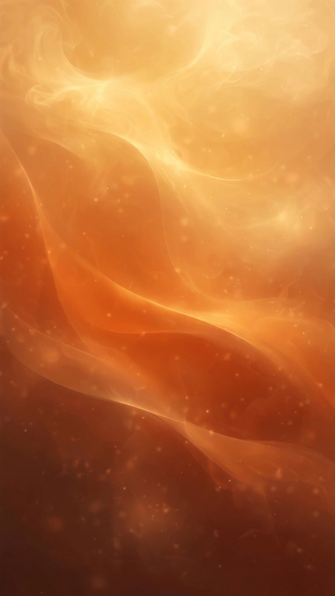 Amber Harvest Gradient Wallpaper — Free Abstract Wallpaper
