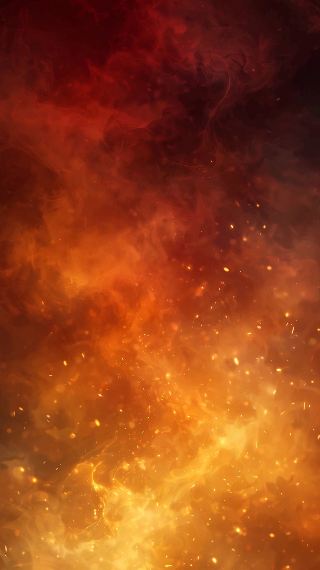 Autumn Ember Gradient Wallpaper — Free Abstract Wallpaper