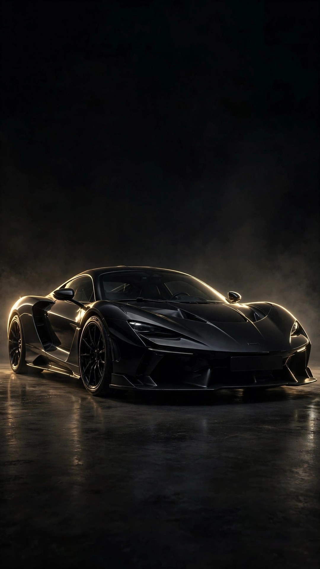 Black Supercar Studio Wallpaper — Free Cars Wallpaper