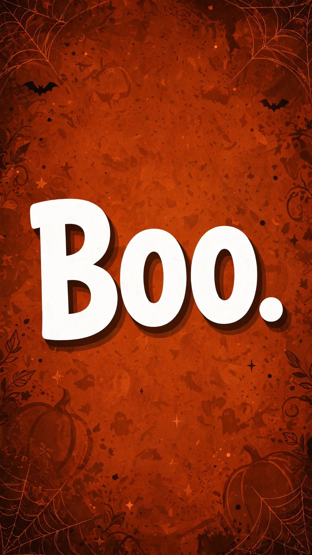 Boo. Typography Wallpaper — Free Quotes Wallpaper