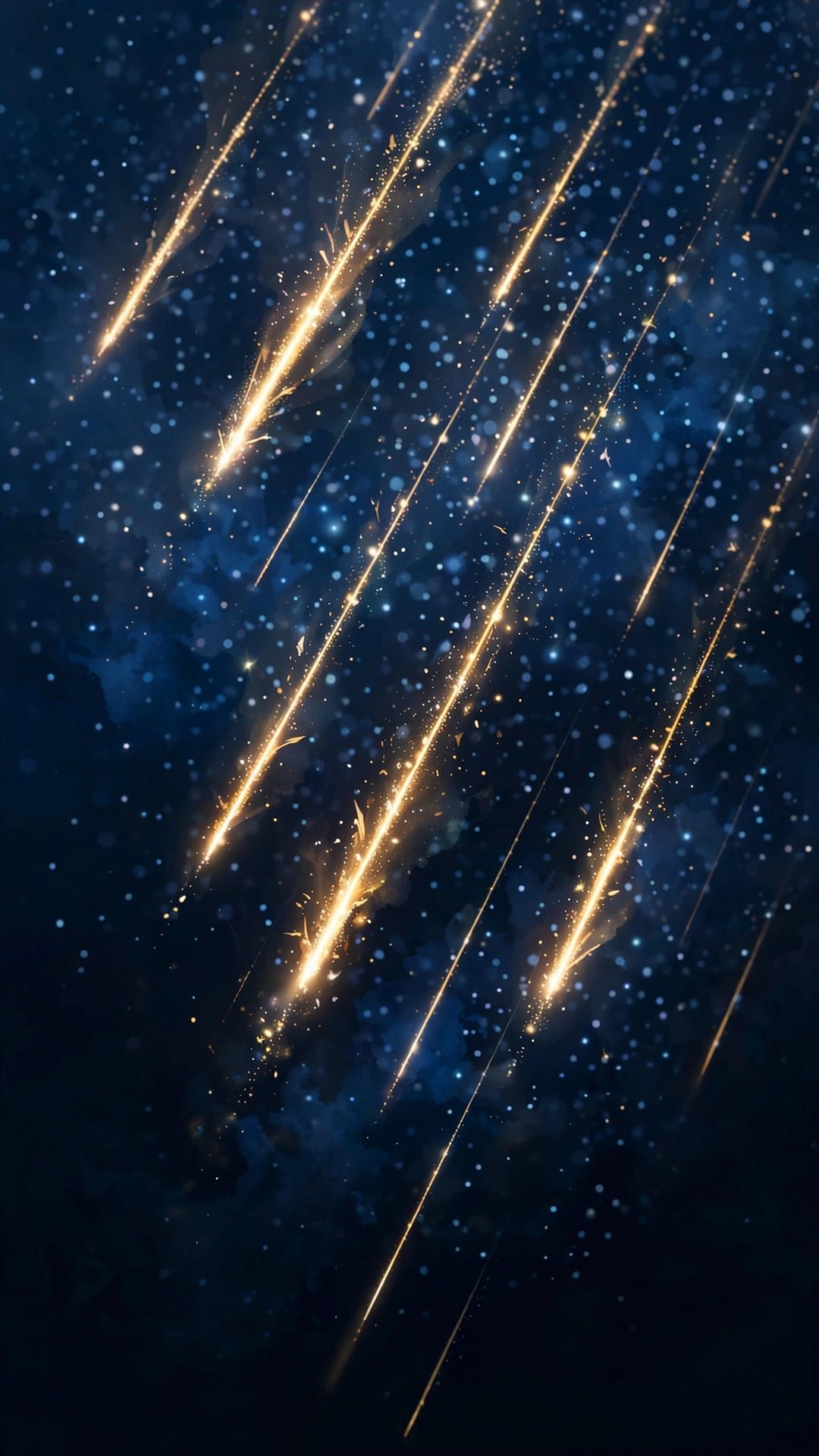 Draconid Night Sky Gradient Wallpaper — Free Abstract Wallpaper