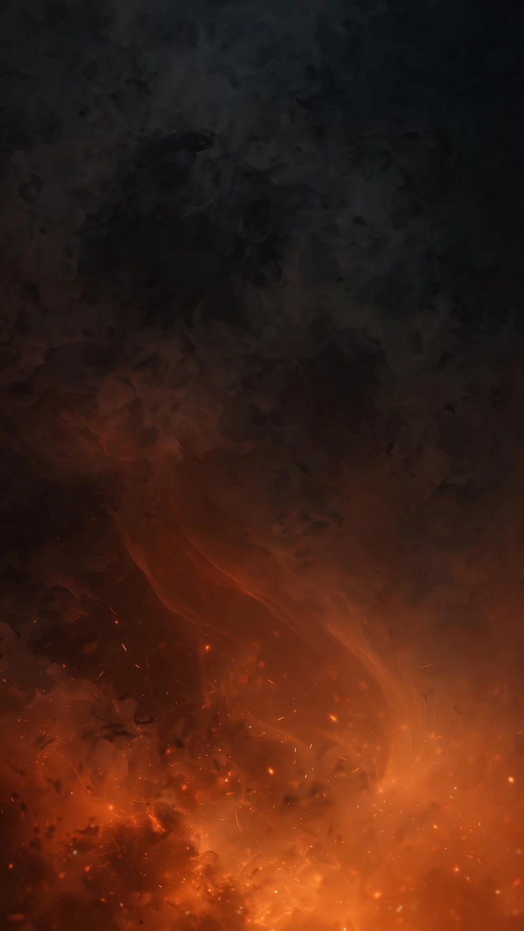 Ember Fire Gradient Wallpaper — Free Abstract Wallpaper