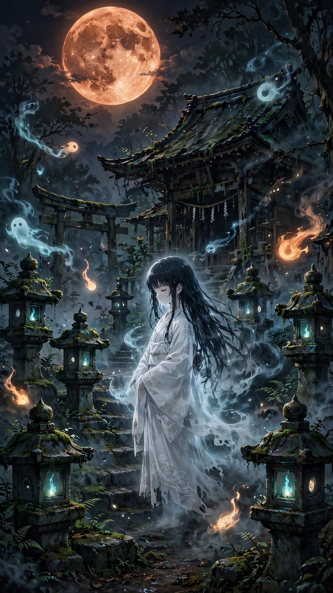 Haunted Shrine Anime Wallpaper — Free Anime Wallpaper
