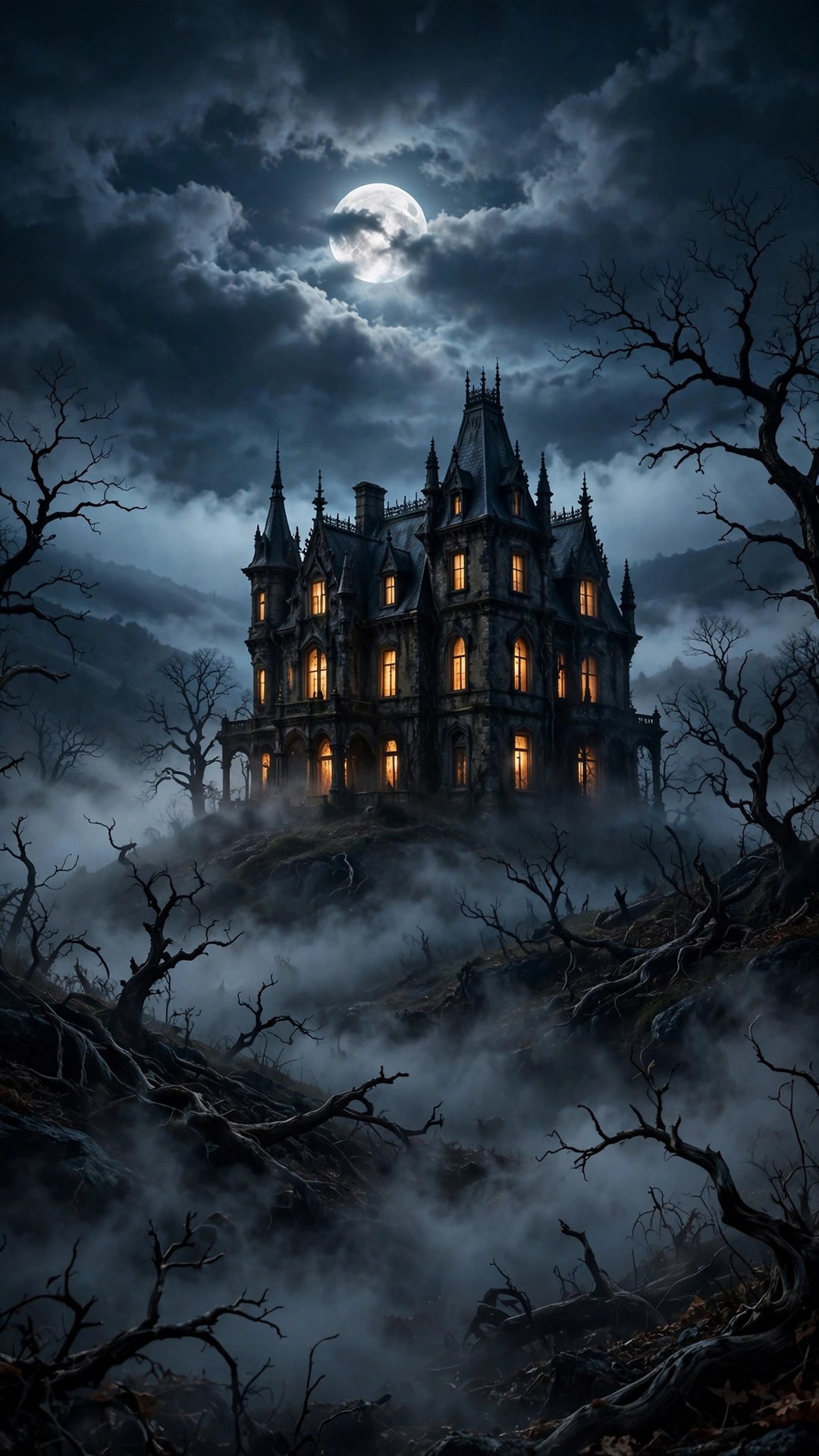 Haunted Victorian Mansion Wallpaper — Free Architecture Wallpaper