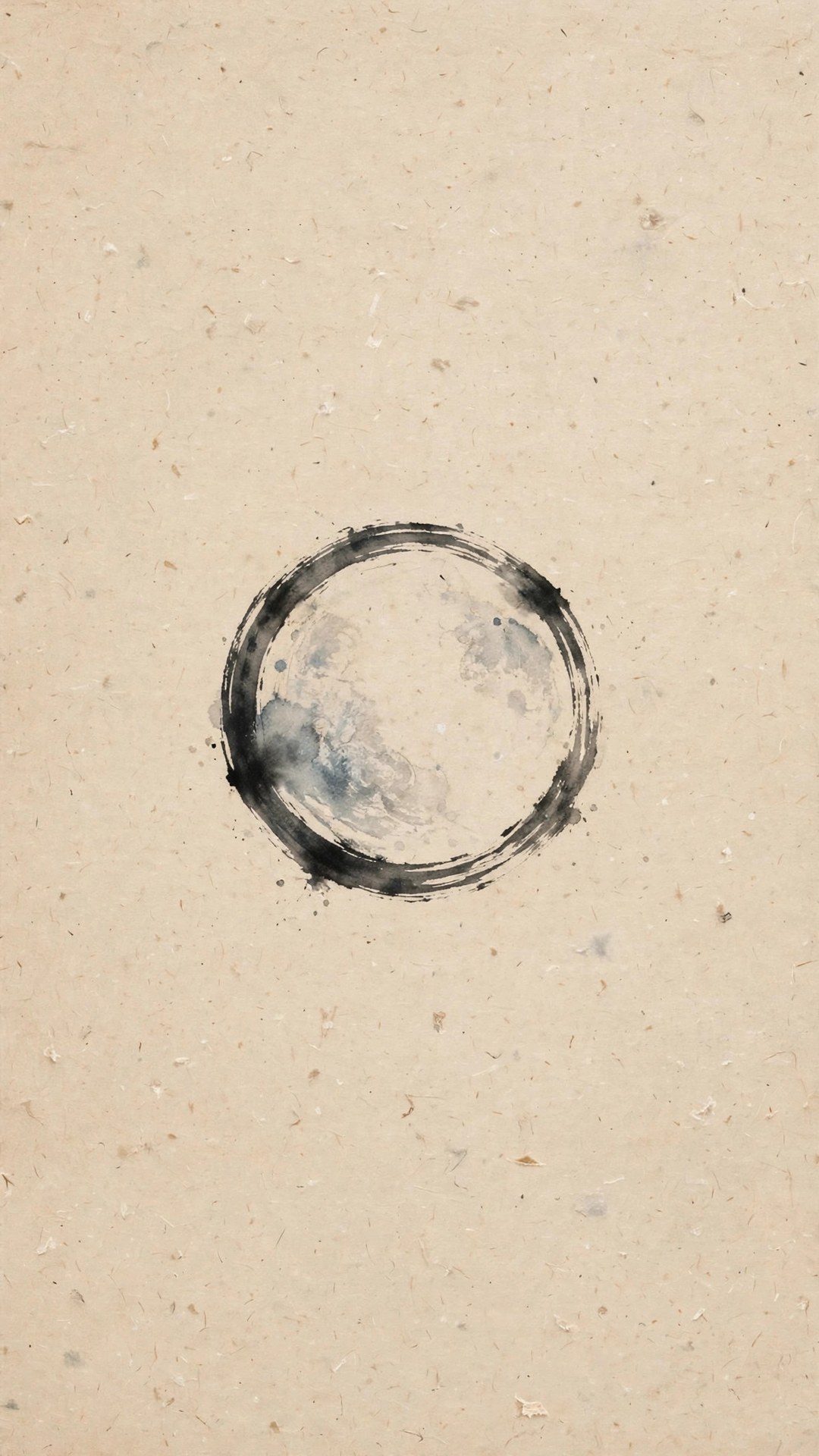 Japandi Moon Minimal Wallpaper — Free Minimal Wallpaper