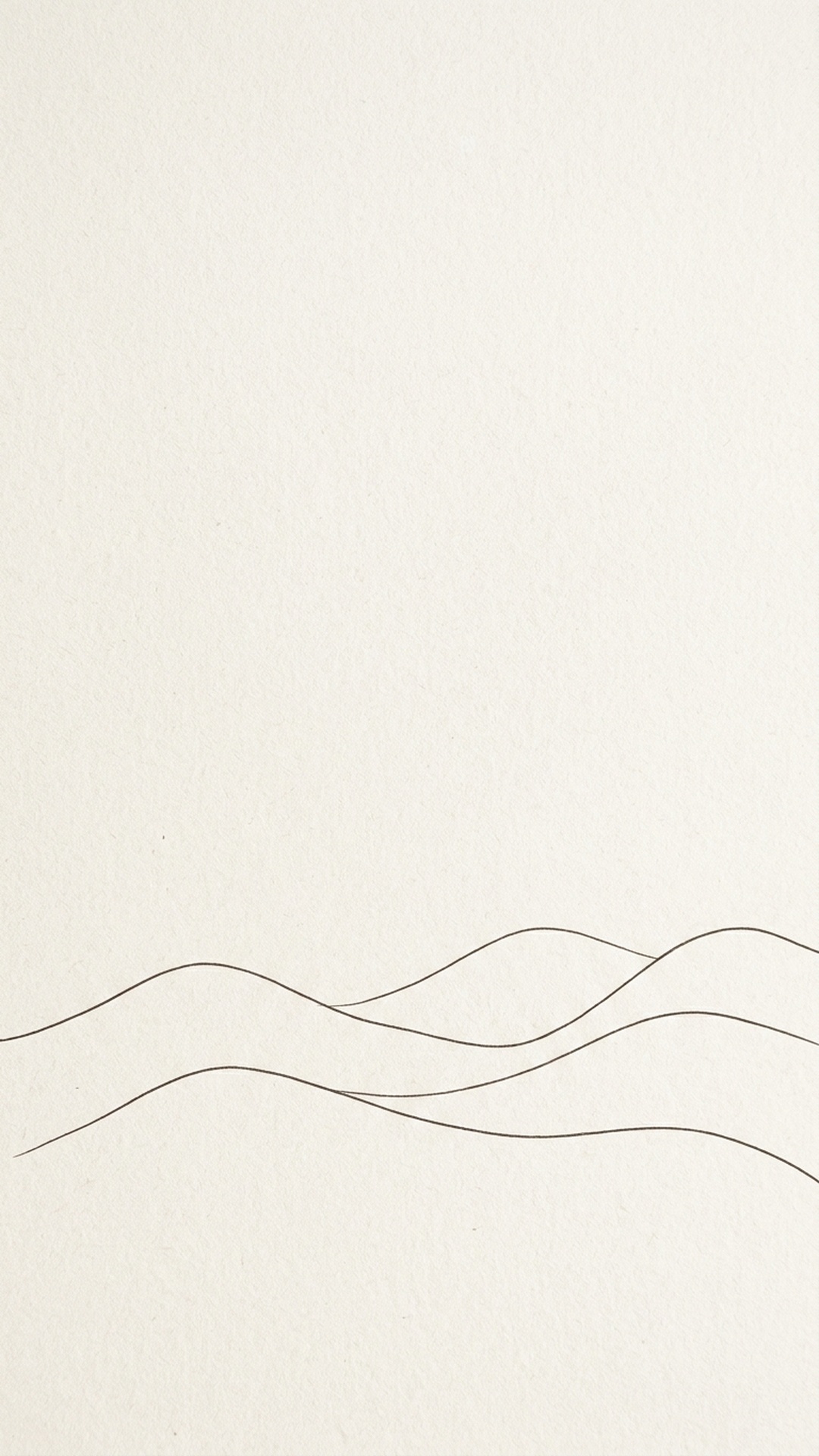 Line Art Hills — Free Minimal Wallpaper
