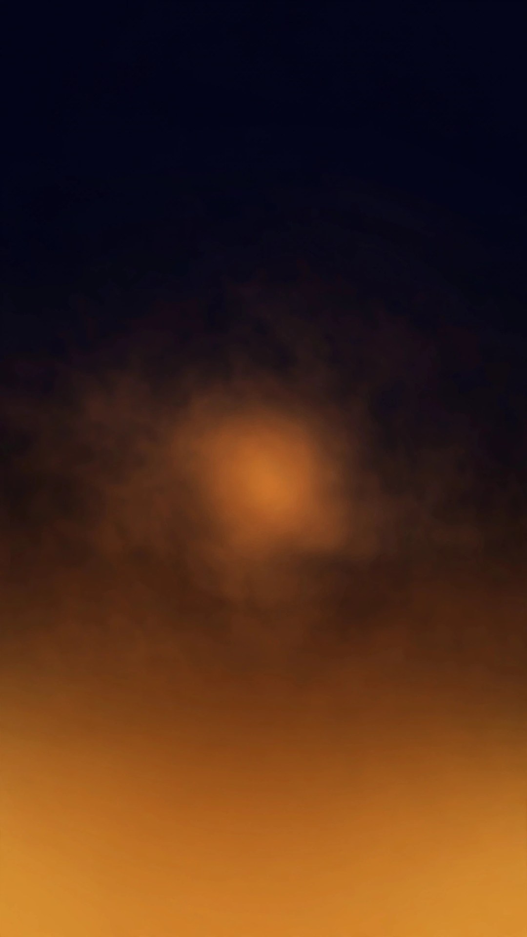 Midnight Amber Gradient Wallpaper — Free Abstract Wallpaper