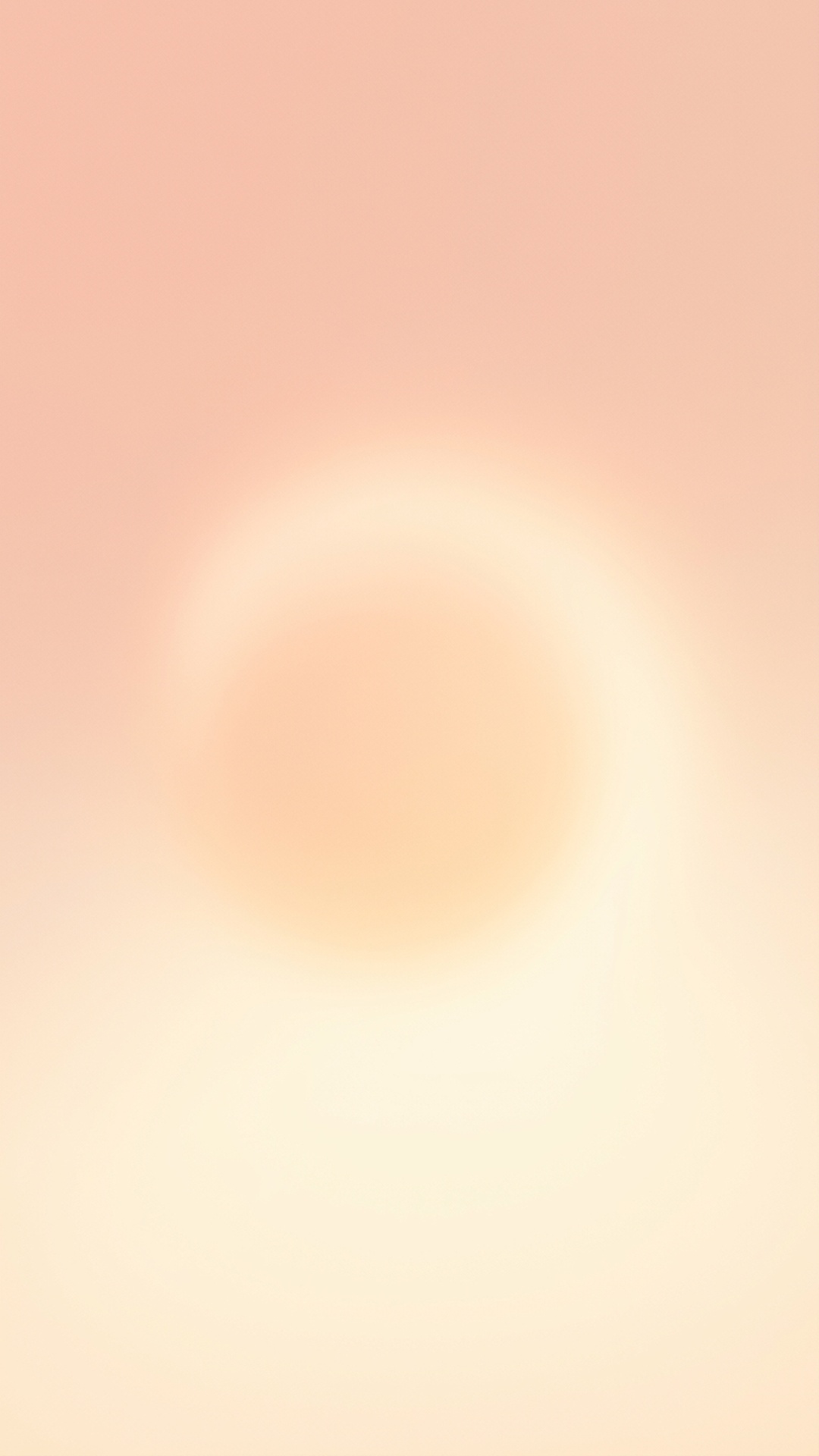 Peach Sunrise Gradient — Free Minimal Wallpaper