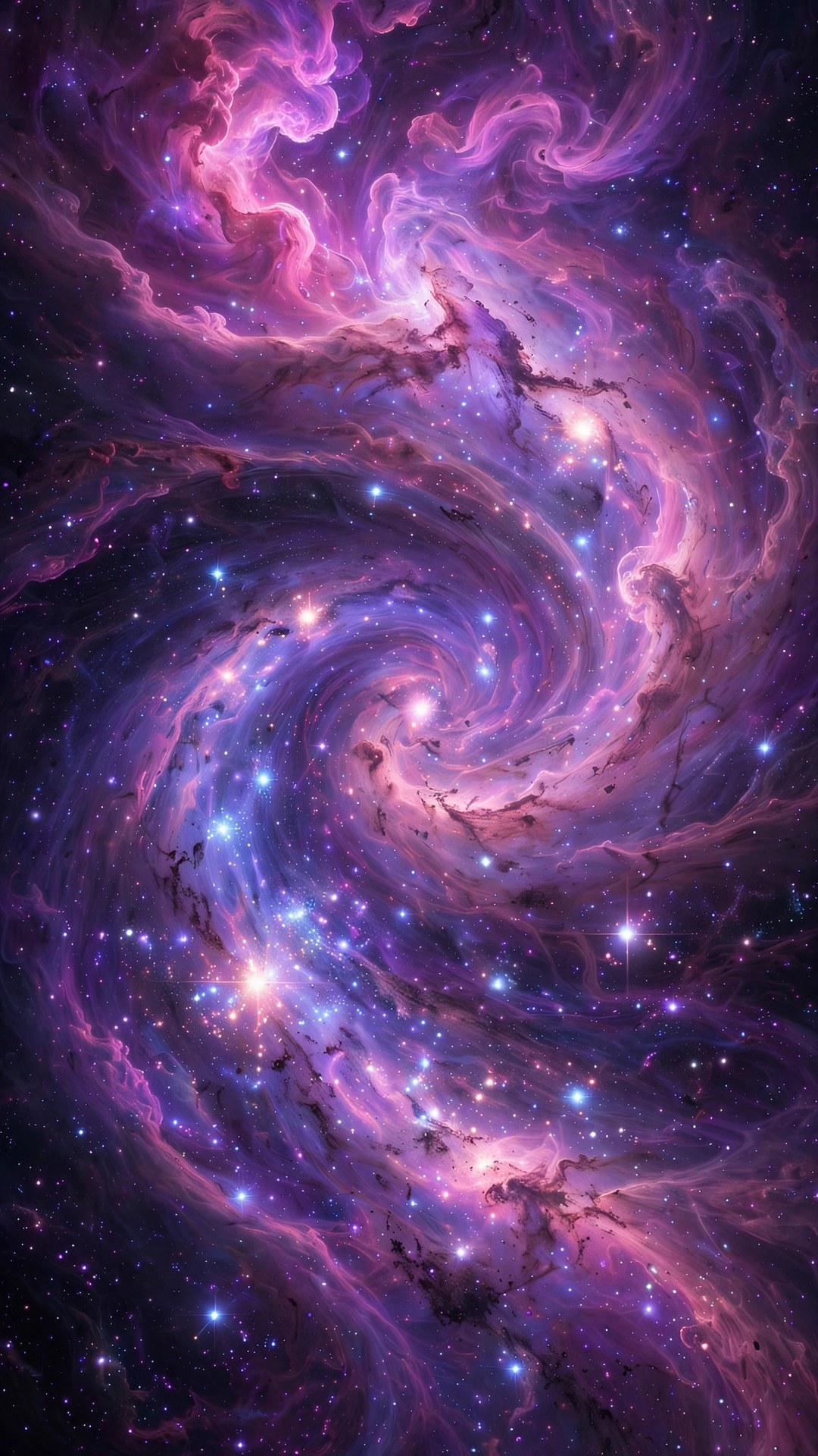 Purple Nebula Galaxy Wallpaper — Free Space Wallpaper