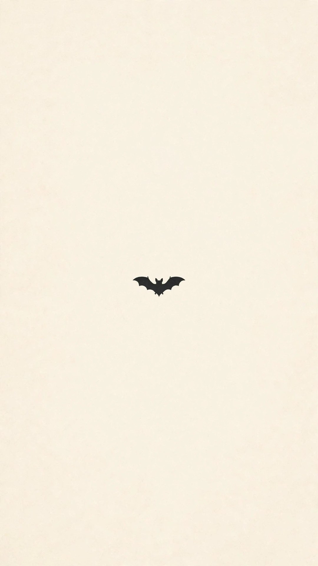 Single Bat Minimal Wallpaper — Free Minimal Wallpaper