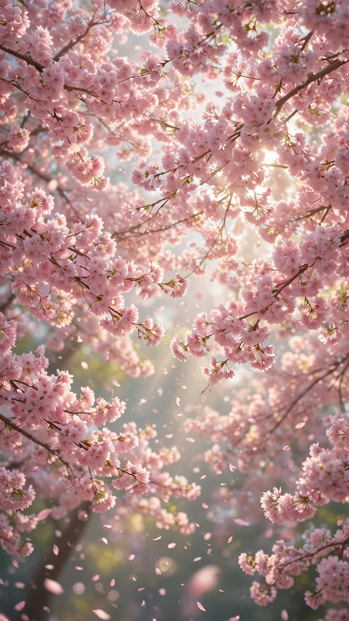 Spring Cherry Bloom Canopy — Free Seasonal Wallpaper