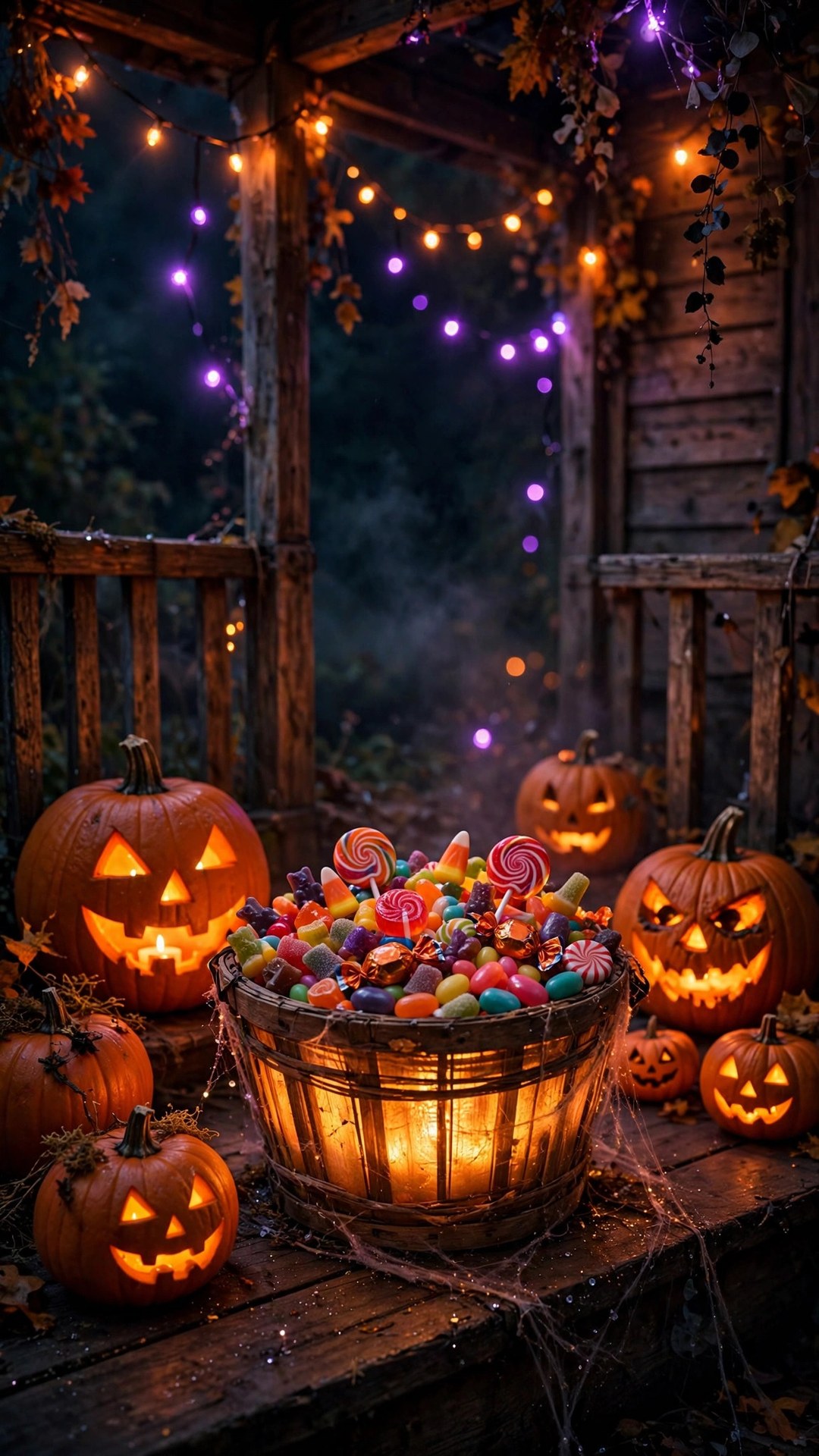 Trick or Treat Night Wallpaper — Free Seasonal Wallpaper