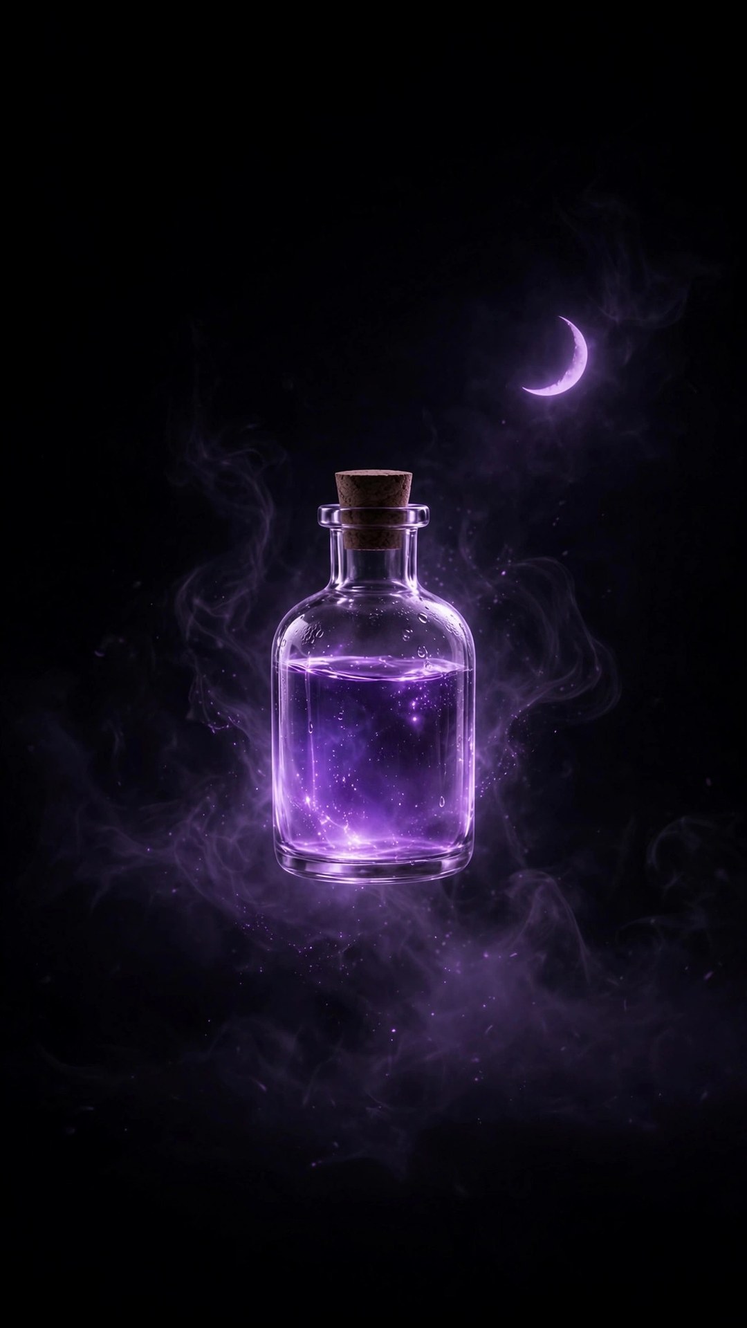 True Black Witchcore AMOLED Wallpaper — Free Dark / AMOLED Wallpaper